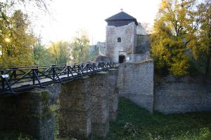 Romantická zřícenina hradu Lukov