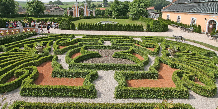 Nové Hrady francouzské zahrady